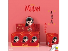 迪士尼MULAN“木兰从军”系列公仔盲盒一箱72只，来电面议